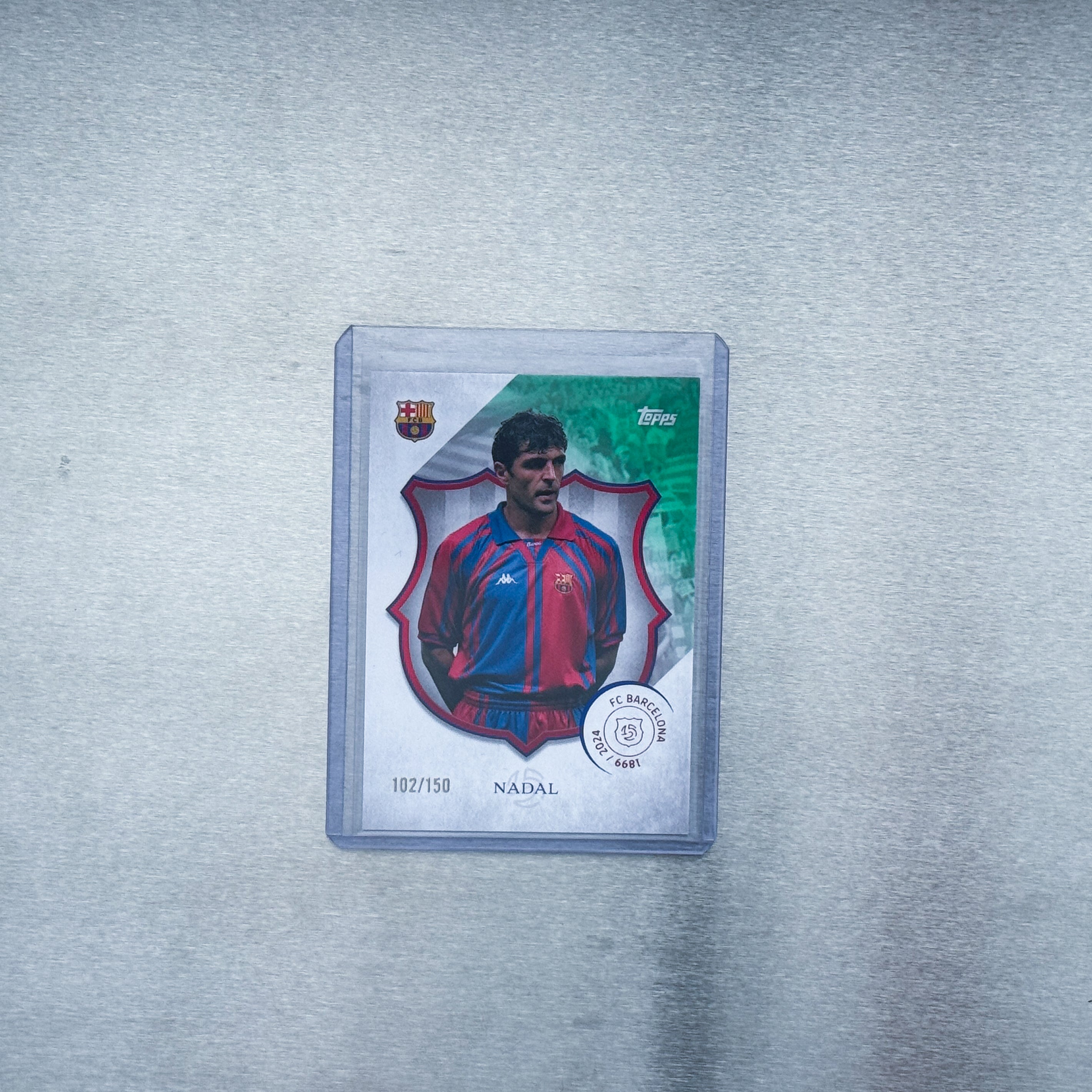 2024-25 Topps FC Barcelona 125th Anniversary - Miguel Ángel Nadal 102/150